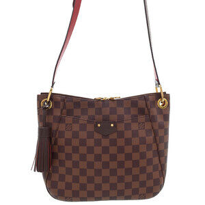 Louis Vuitton Damier Ebene Brown South Bank Shoulder Bag